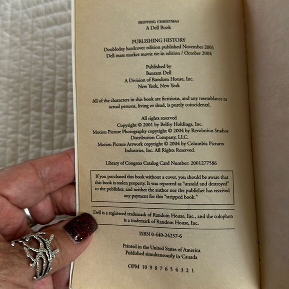 Skipping Christmas Paperback Book John Grisham - Picture 4 of 5